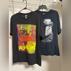 2 Star Wars Graphic T-Shirts